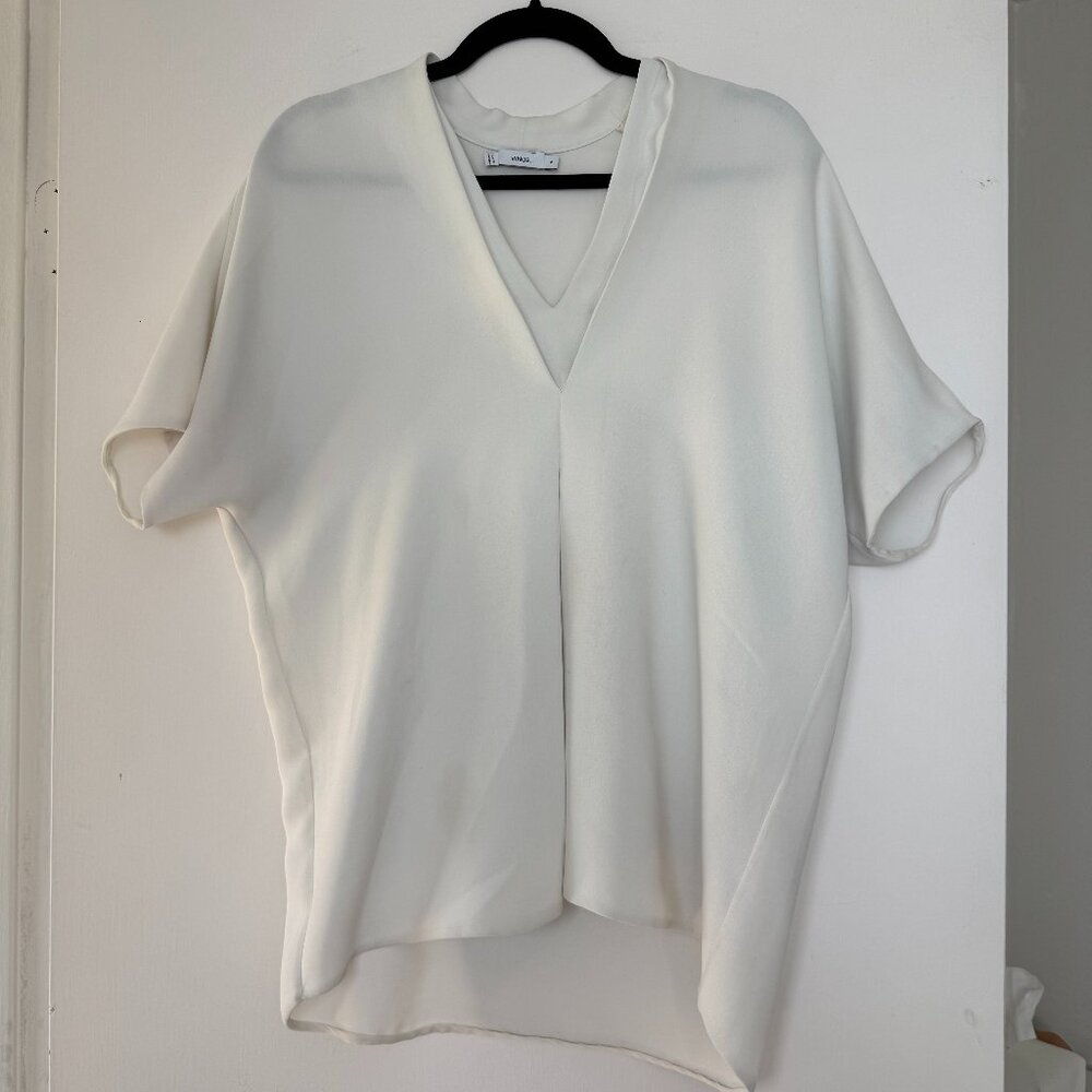 Vince White Blouse - Size Small